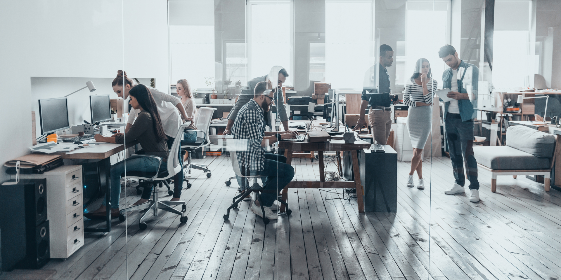 Open office environment at International Innovation Technology Holding (IITH)